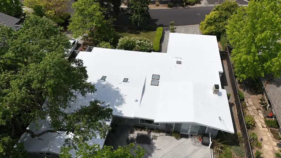 Foam Roofing Installation - Palo Alto